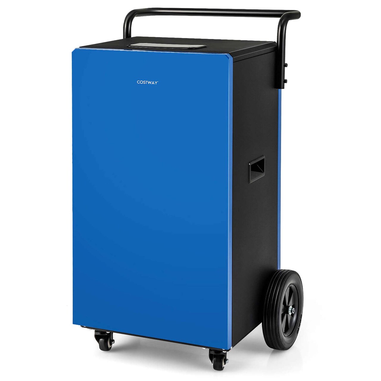 Costway 57-Pint(DOE) Portable Commercial Dehumidifier with Drain Hose 24H Timer 8,000 Sq. ft Coverage Area (MAX 215Pint at 95°F, 90%RH)